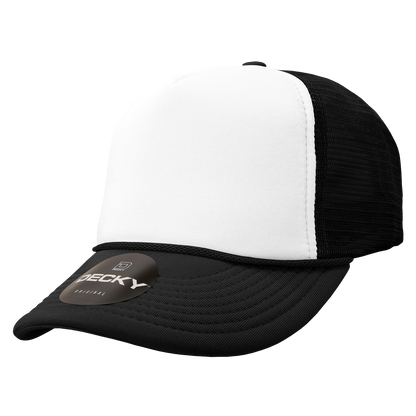 Blank Trucker Foam Mesh 2-Tone Hats - Decky 210/6025