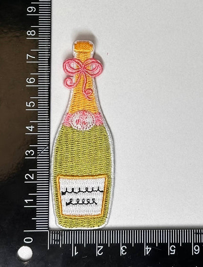 Champagne patch, bride patches, drinking patches, wedding