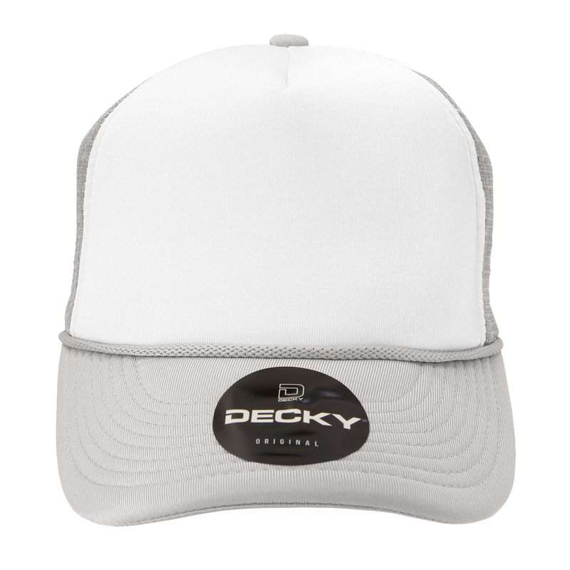 Blank Trucker Foam Mesh 2-Tone Hats - Decky 210/6025