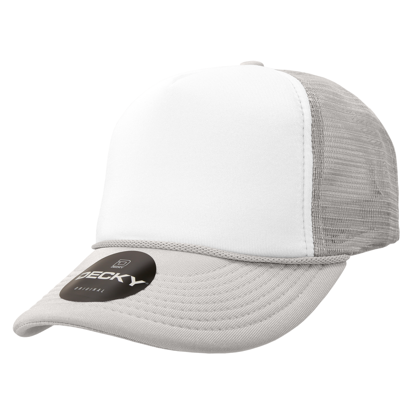 Blank Trucker Foam Mesh 2-Tone Hats - Decky 210/6025