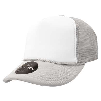 Blank Trucker Foam Mesh 2-Tone Hats - Decky 210/6025