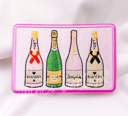 Champagne brunch bachelorette patch trucker hat patches