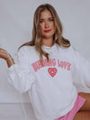 Burning Love Sweatshirt: Small