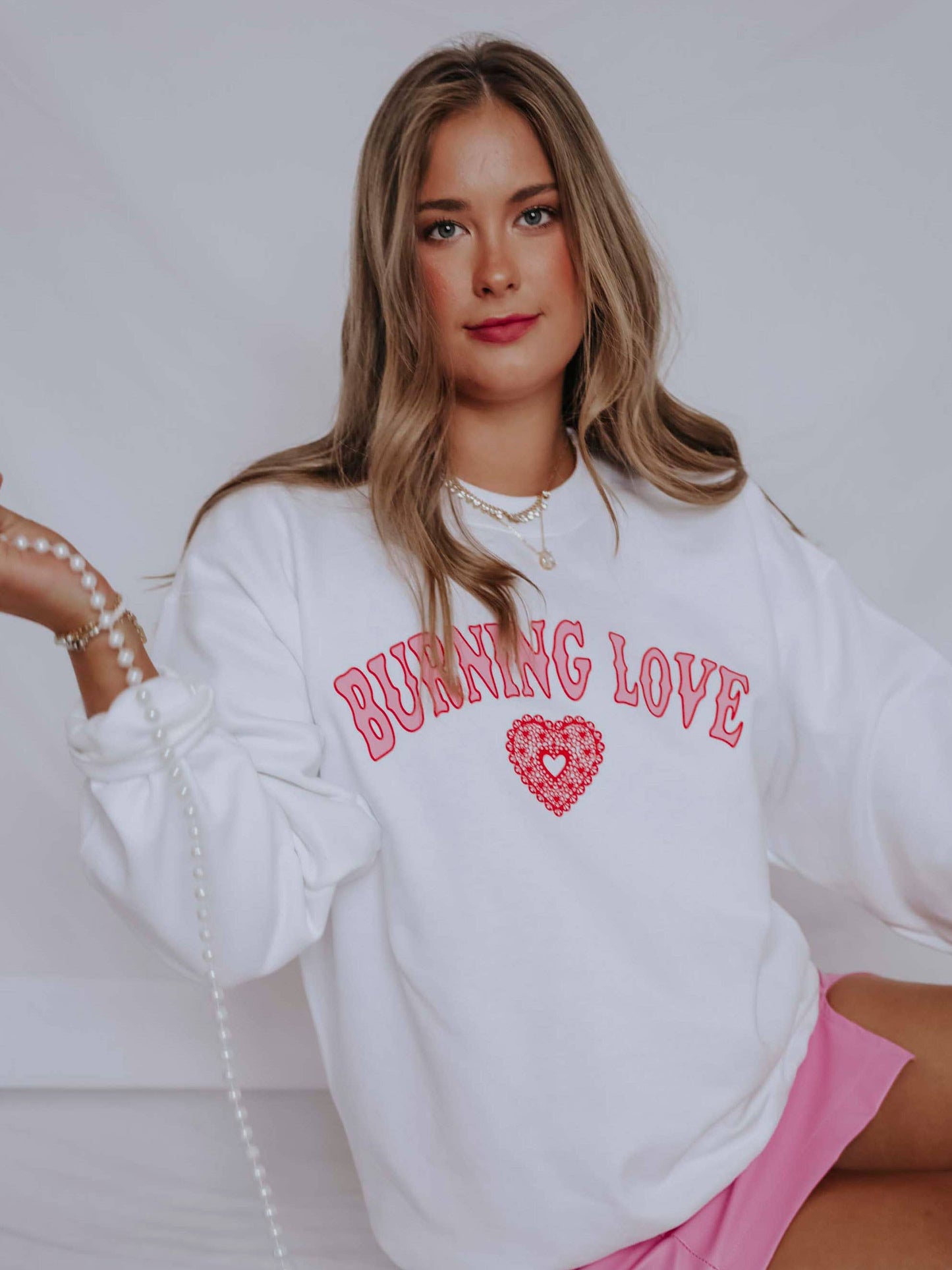 Burning Love Sweatshirt: Large