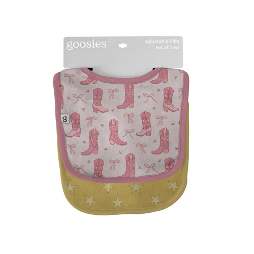 PINK BOOTS BIB SET