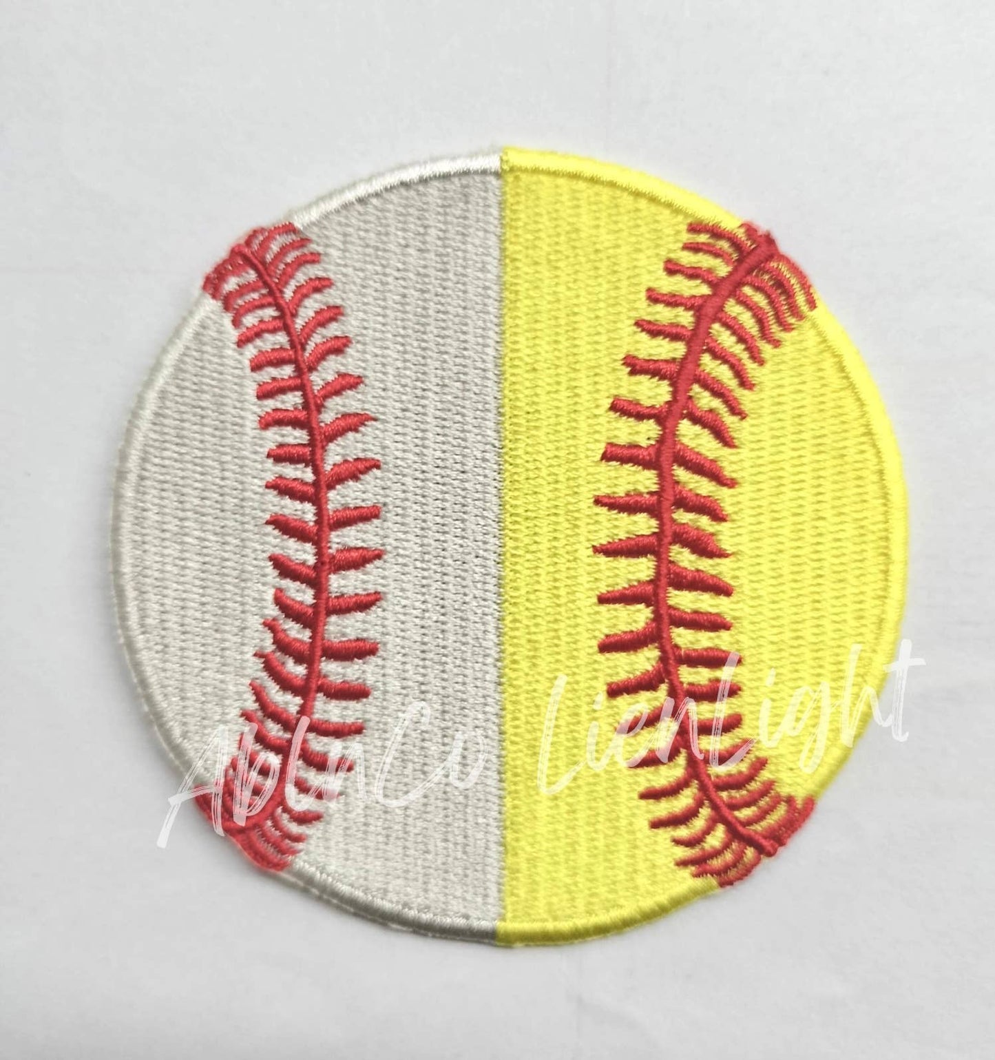 Trucker hat patches half baseball softball patch iron on