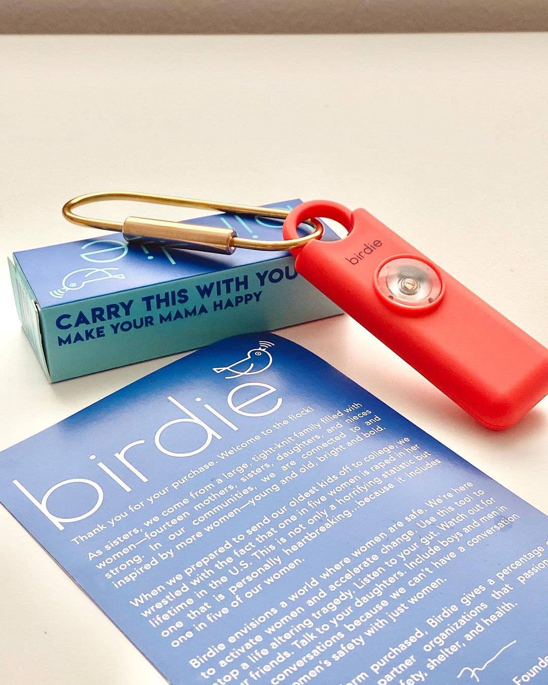 She's Birdie Personal Safety Alarm: Single / Indigo