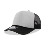 Decky 6025 - Mid Profile, 5 Panel Foam Trucker Hat - 6025