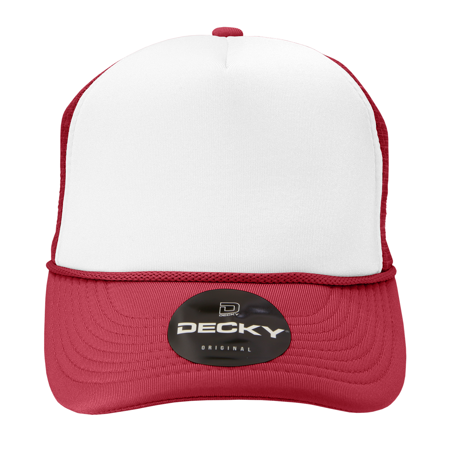 Blank Trucker Foam Mesh 2-Tone Hats - Decky 210/6025