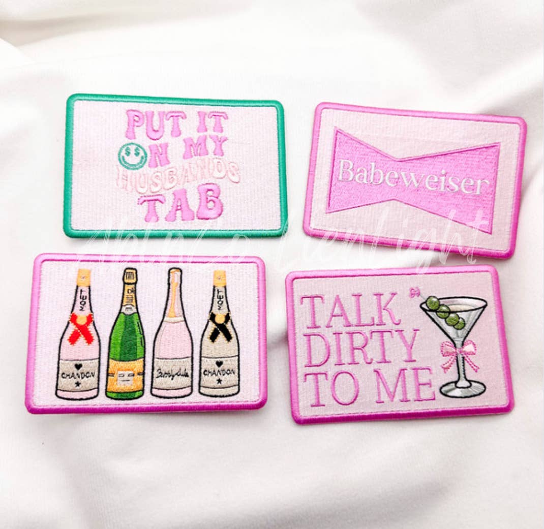 Champagne brunch bachelorette patch trucker hat patches