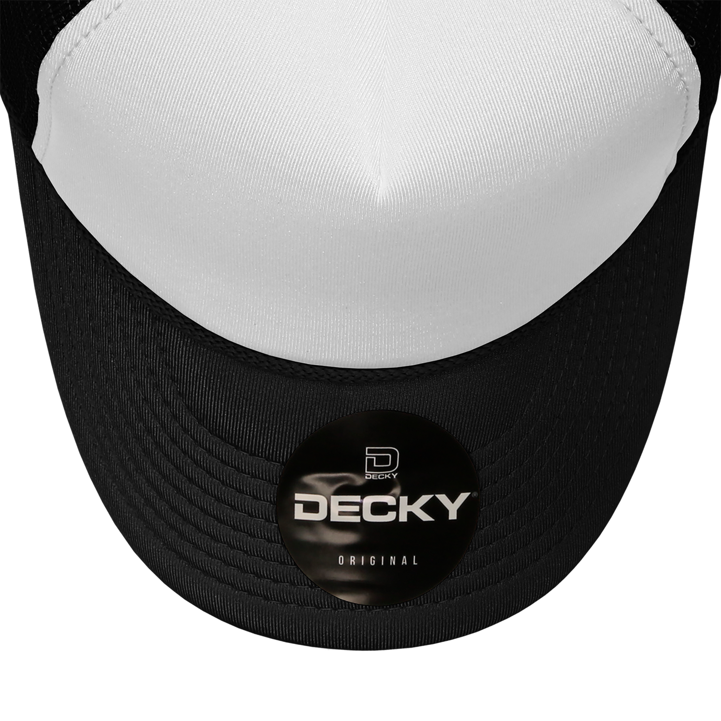 Blank Trucker Foam Mesh 2-Tone Hats - Decky 210/6025