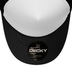 Blank Trucker Foam Mesh 2-Tone Hats - Decky 210/6025