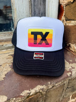 TX Horizon Patch Foam Trucker - Black/White