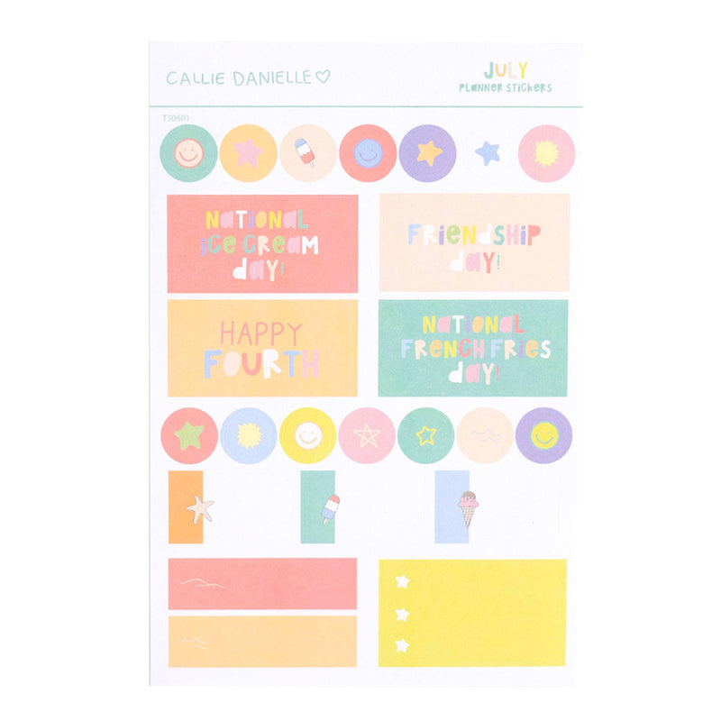 Planner Stickers - Monthly Holidays