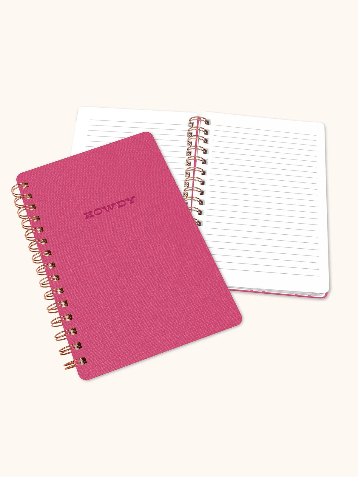 Howdy (Pink Punch) Agatha Notebook