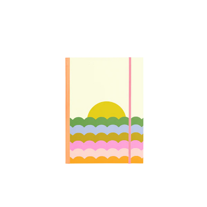 TOOT Sunset Scallop Notebook Y Tape