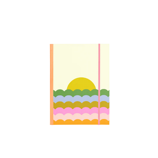 TOOT Sunset Scallop Notebook Y Tape