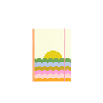 TOOT Sunset Scallop Notebook Y Tape