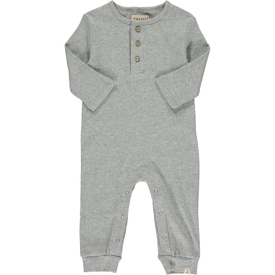 MASON Rib GREY Romper