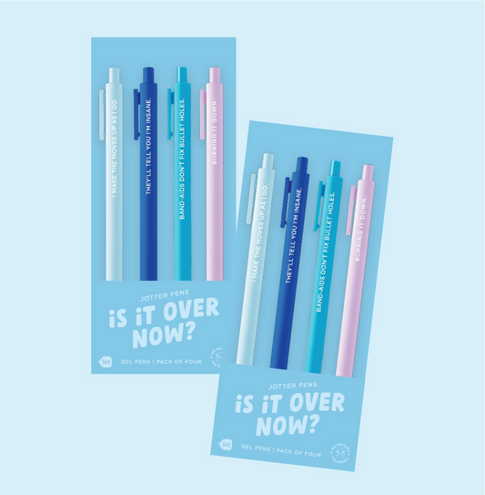 Is It Over Now? Toot Jotter Pen 4 Pack