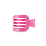 PARADISE PINK SMALL FLAT SQUAR HAIR CLIP