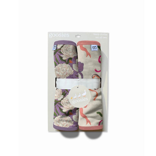 PEONIES BURP CLOTH