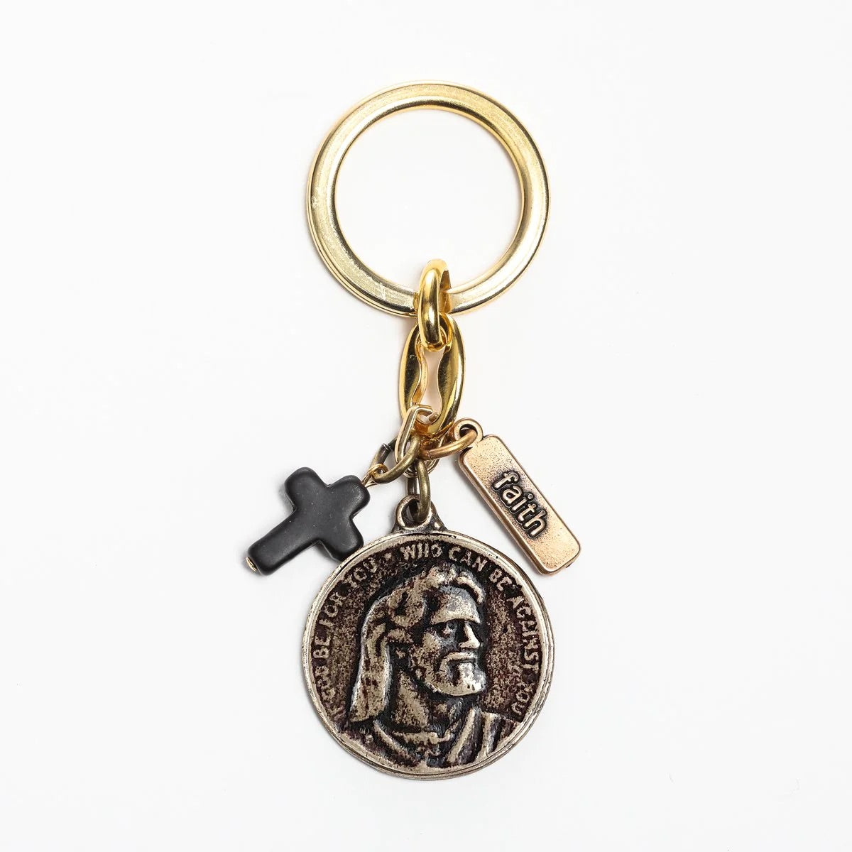 Vintage Milestone TOken Coin Key Ring Bronze