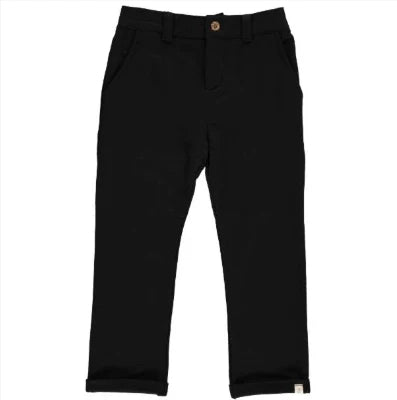 JONATHAN Jersey Pant - BLACK