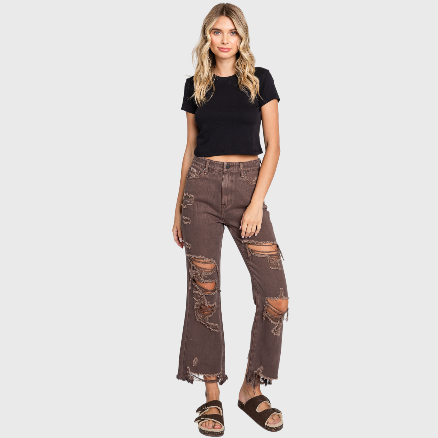 RIGID VINTAGE CROPPED FLARE: 7/27