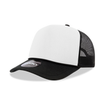 Decky 6025 - Mid Profile, 5 Panel Foam Trucker Hat - 6025