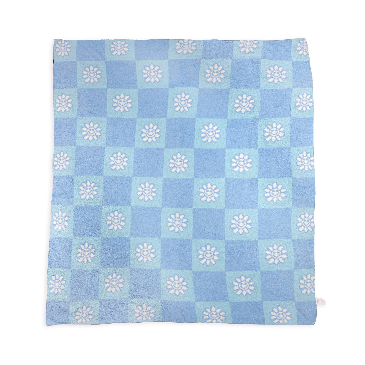 Blue Daisy Blanket