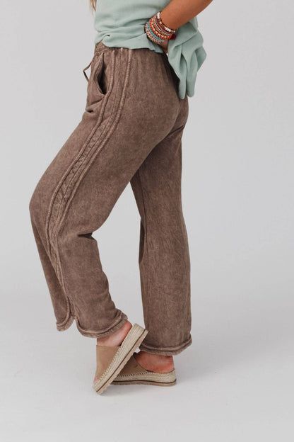 So Comfy Pant:Mocha: L