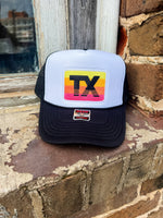 TX Horizon Patch Foam Trucker - Black/White