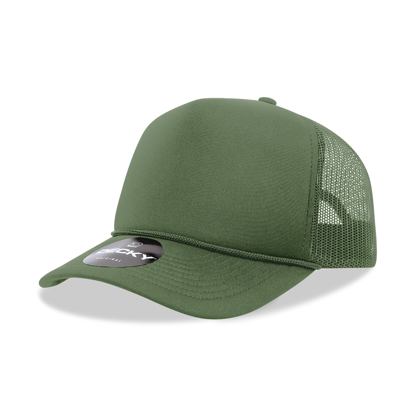 Decky 6025 - Mid Profile, 5 Panel Foam Trucker Hat - 6025