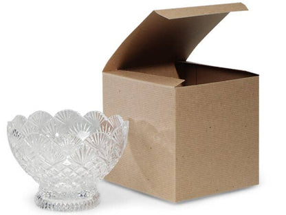 Recycled Brown Kraft Gift Boxes: 100 Pack / 9x4.5x4.5"