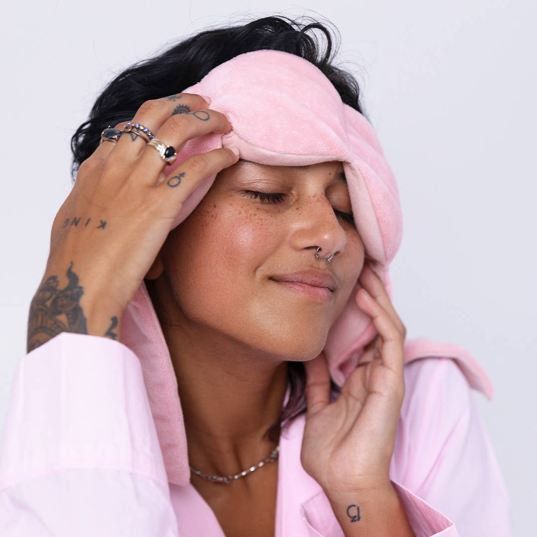 Blush Weighted Sleep Mask