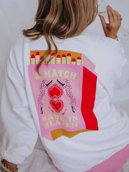 Burning Love Sweatshirt: Large