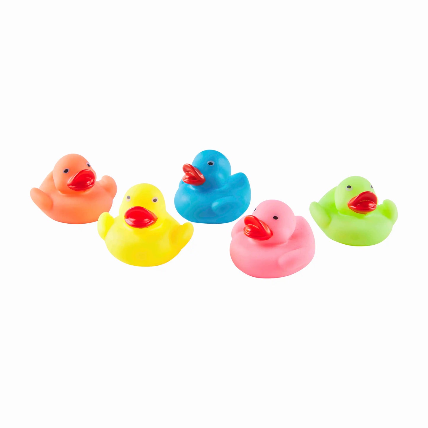 Light Up Rubber Ducks Bath Toys