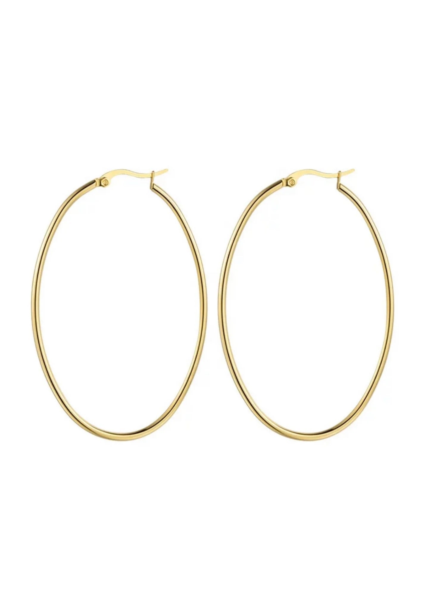 Hjane Oval Hoops - GOLD