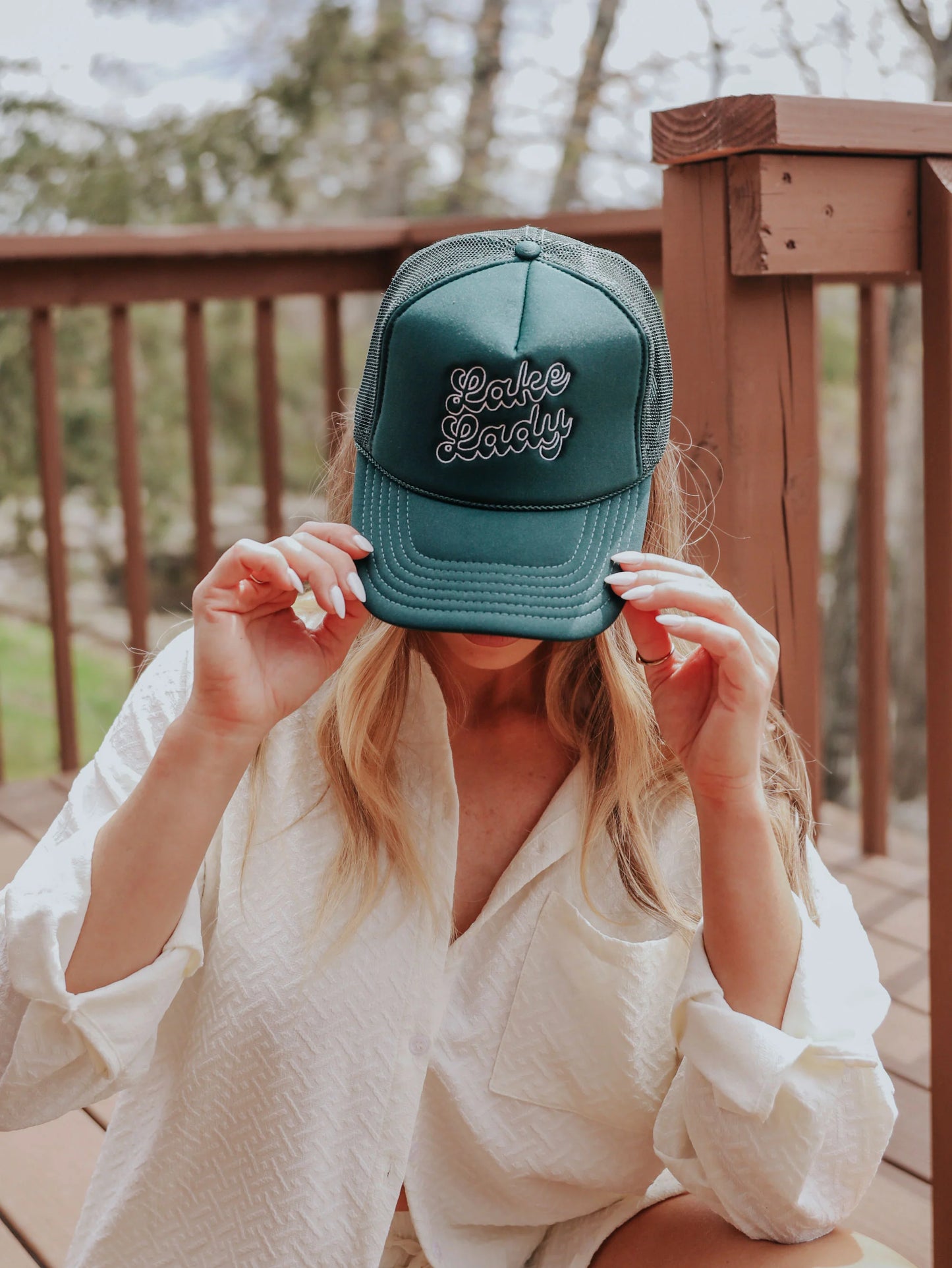 Lake Lady Trucker Hat