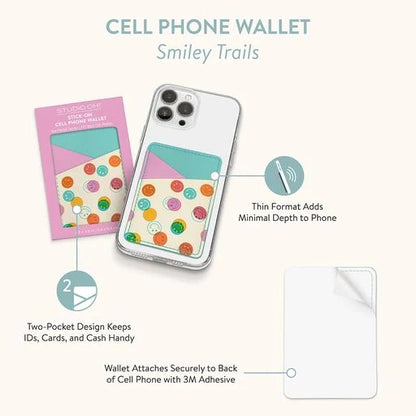 Stick-On Cell Phone Wallet