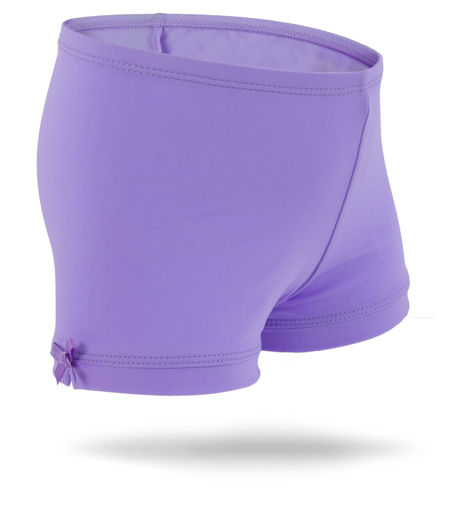 Lux Lavender Girls Spandex Shorts