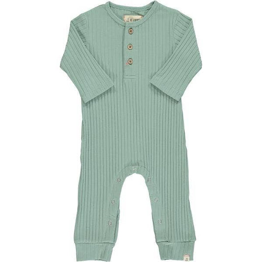 MASON Rib Sage Green Romper