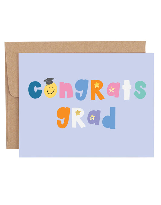 Congrats Grad Greeting Card