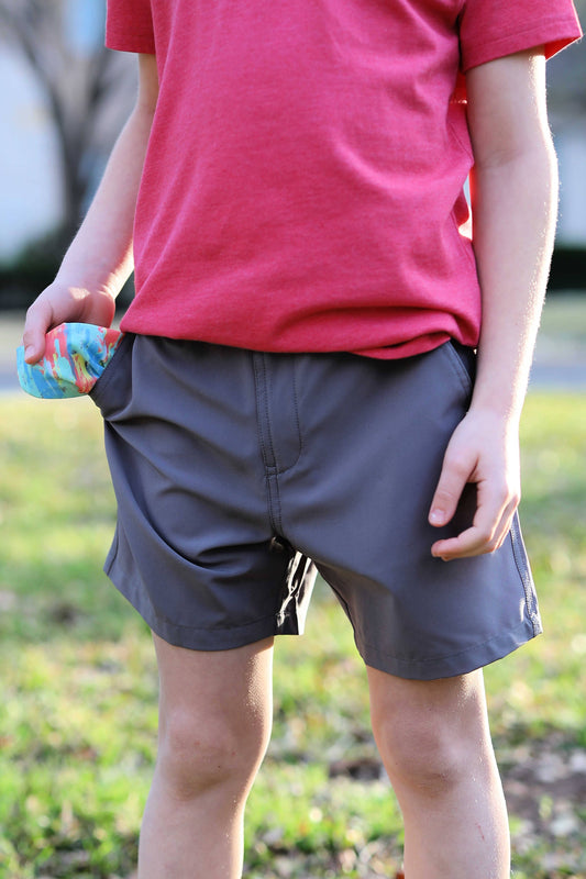 Youth Sizing - Everyday Shorts - Steel Grey