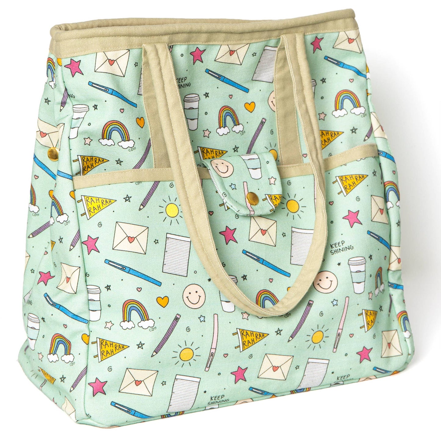 School Doodles Carry-All Tote