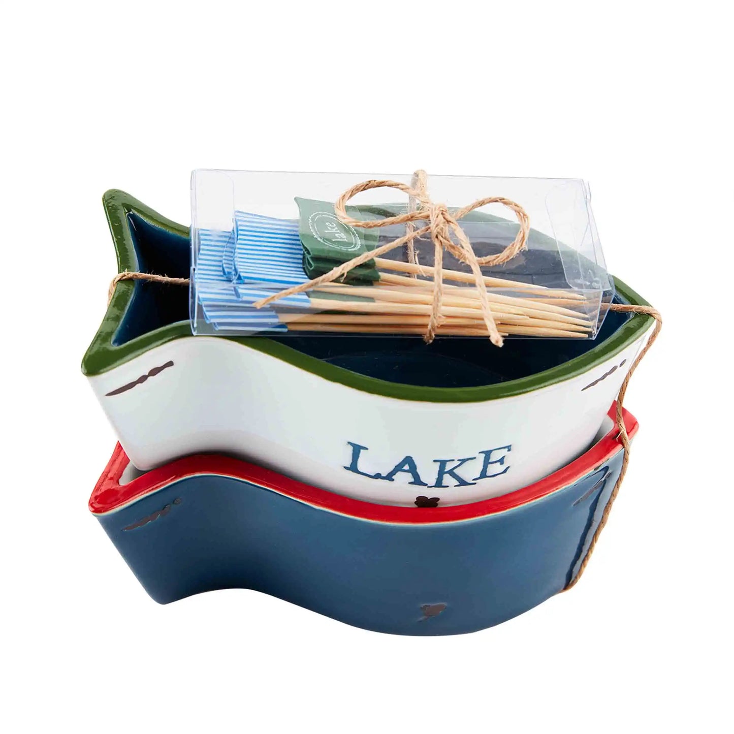 Lake Ramekin & Toothpick Set