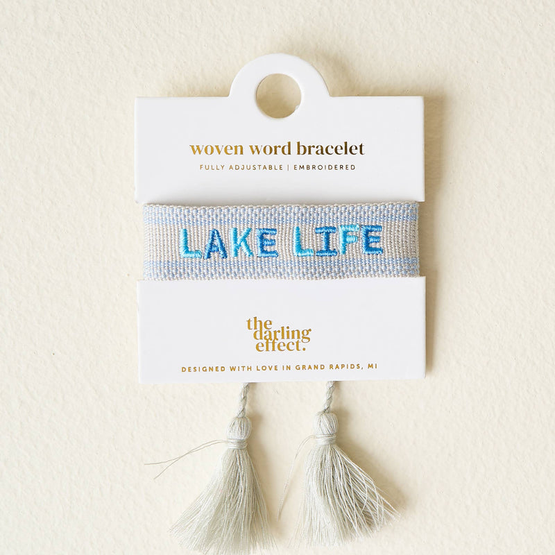 Woven Bracelet-Lake Life