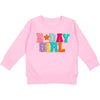 Birthday Girl Patch Sweatshirt - Kids Birthday Sweatshirt: 5/6Y