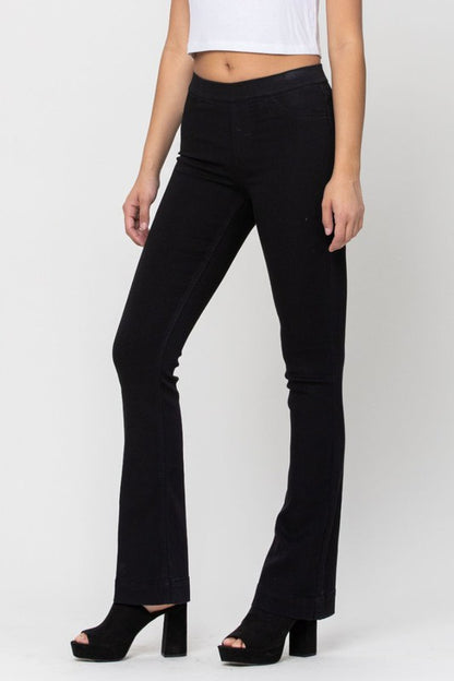 Black Flare Jegging